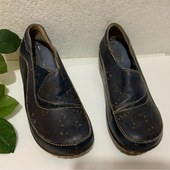 L'Artiste by Spring Step Burbank Leather Slip-On Clogs | Women's Size EU 37 - Picture 3 of 11